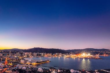 Central Wellington at twilight